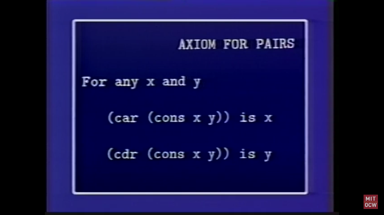 Pair axiom